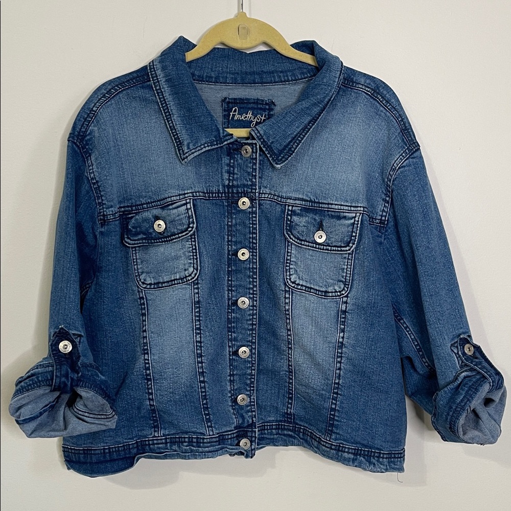 Amethyst Classic Indigo Jean Jacket